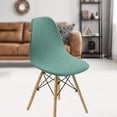 thumbnail image 4 of Funda para asiento de silla Shell Macarena funda elástica sin brazos Verde, 4 of 8
