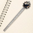 thumbnail image 3 of Crow Vintage Silver Lace-Edged Bookmark: a Delightful Gift for Readers and Book Lovers, 3 of 5