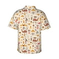 thumbnail image 3 of Daiia UAE Travel1 Hawaiian Shirt for Men Gentle Cotton Regular Short Sleeve Casual-X-Large, 3 of 9