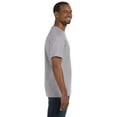 thumbnail image 3 of Hanes Men's 3 Pack Authentic 6 Oz Cotton Crewneck Oxford Gray T-Shirt, Size S, 3 of 3