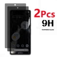thumbnail image 4 of AISELAN [2 Pcs] 9H Hardness Anti-Scratch Anti-SPY Privacy Screen Protector Tempered Glass for Google Pixel 7 2022, 4 of 7