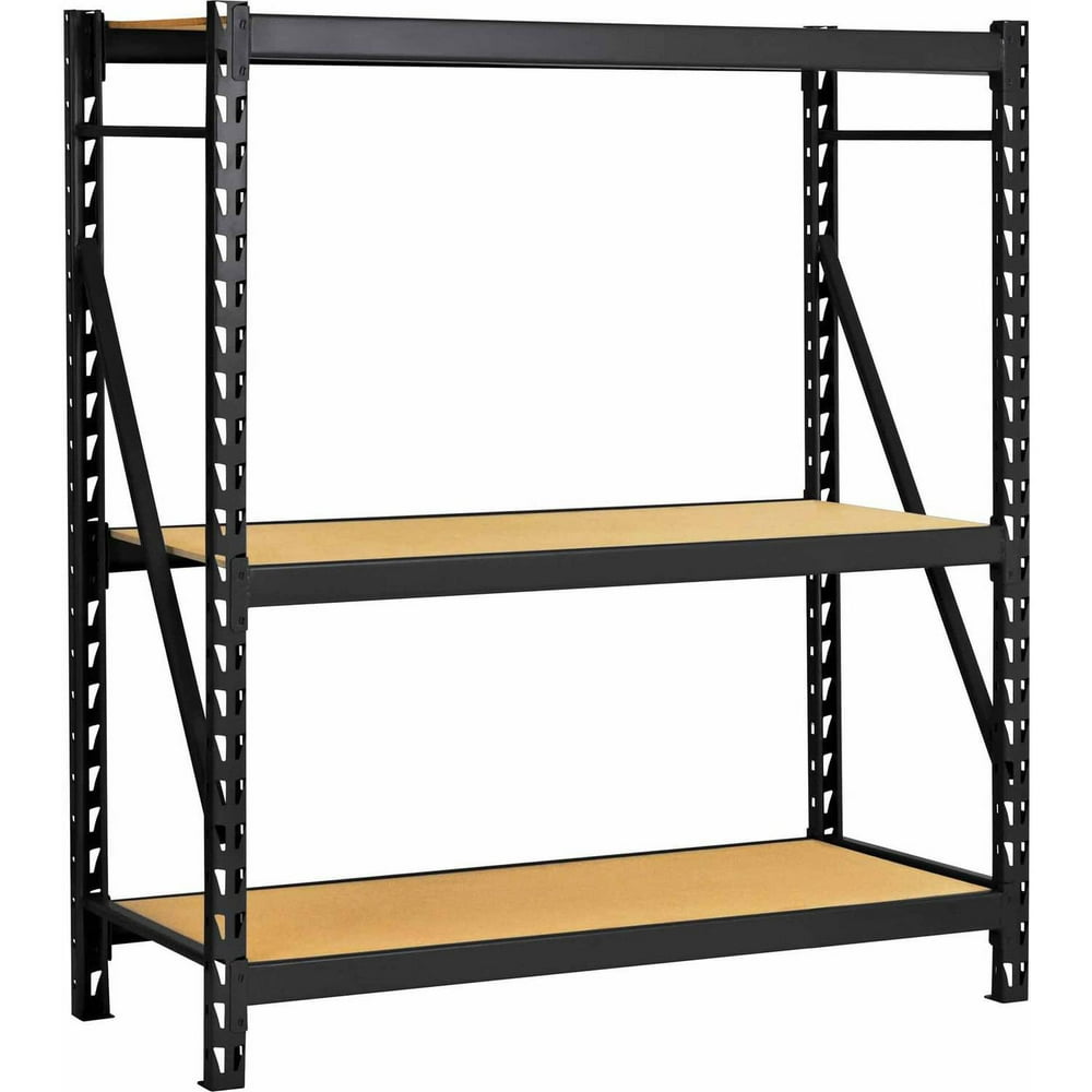 Muscle Rack 60"D x 18"W x 86"H 3Shelf Welded Steel Storage Rack, 3600