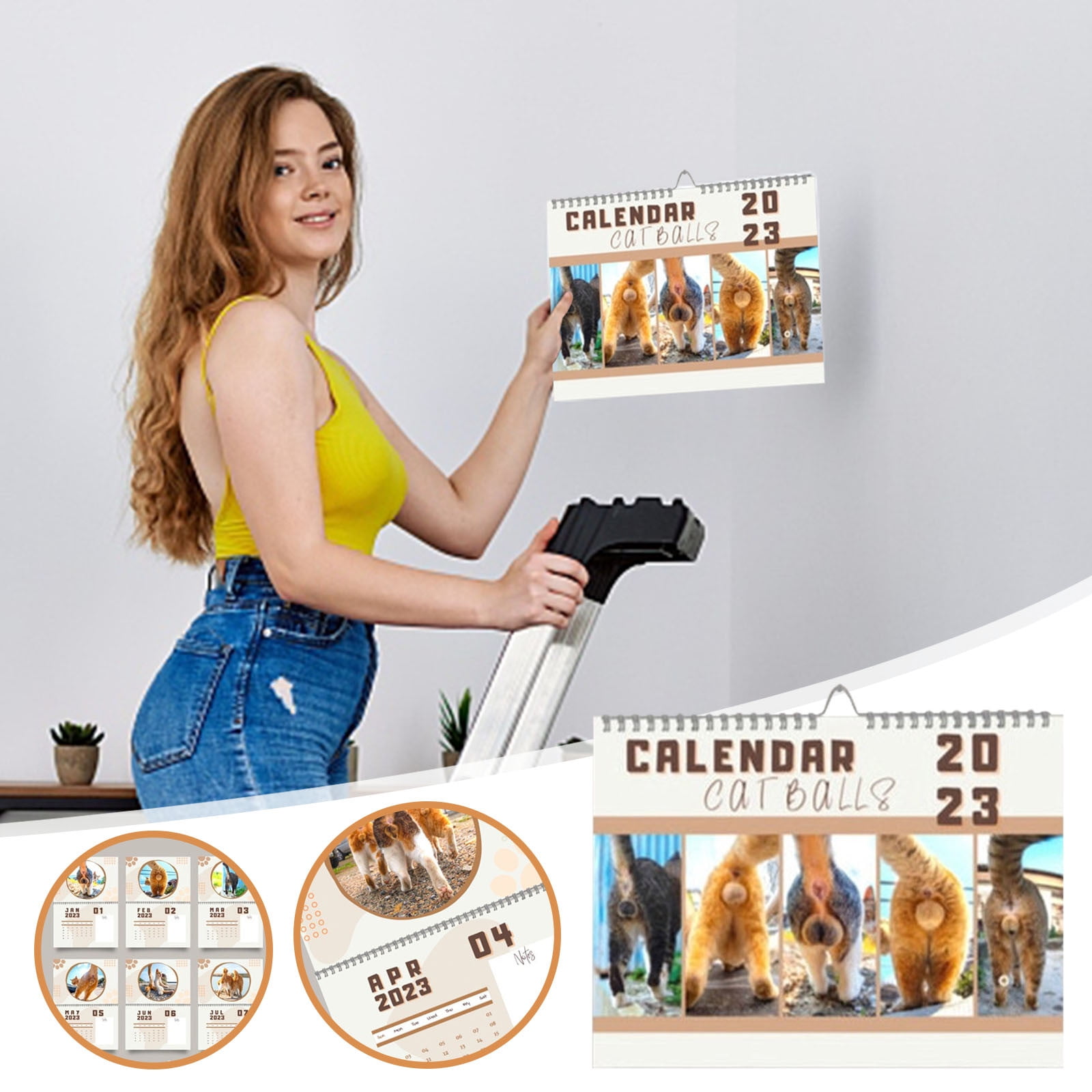 Funny Cat Calendar 2023 Cat Fart Calendar Funny Cat Ball Calendar funny-cat-calendar-2023-cat-fart-calendar-funny-cat-ball-calendar