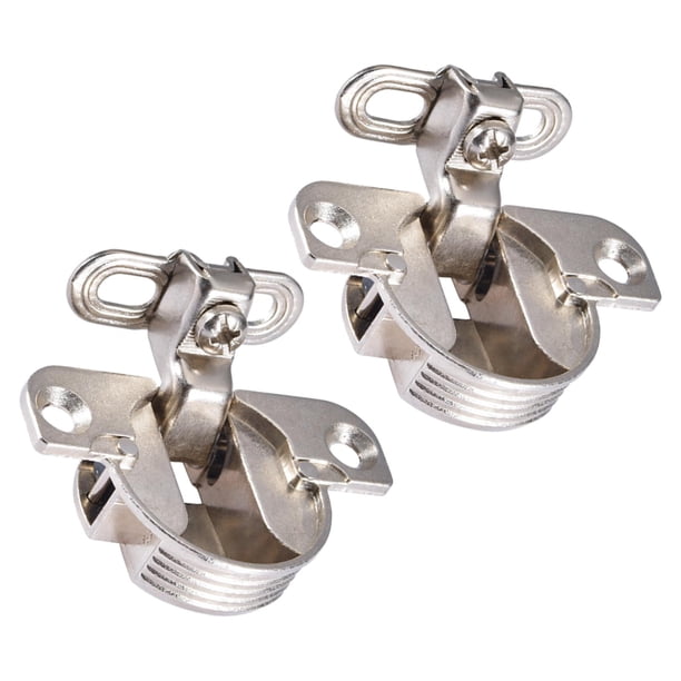 Bisagras para Puertas de Armario, Herrajes para Muebles, Hardware , Brazo Corto Sin Costuras de 97 Grados, para Puerta de Armario, 2 Uds.
