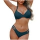 thumbnail image 2 of Traje de baño para mujer, bikini de tirantes sin espalda de color liso para mujer, trajes de baño para mujer, conjuntos de bikini para mujer, trajes de baño de bikini para mujer, 2 of 3