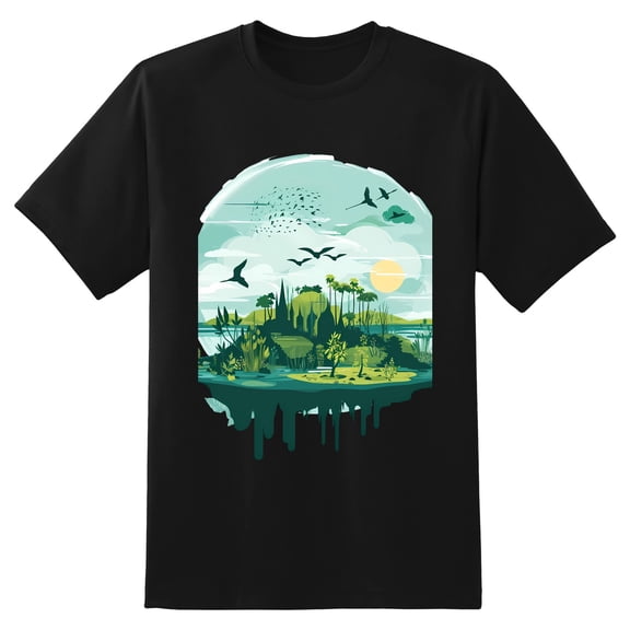 Men's Graphic TeeNature (3) Letter Print T-Shirts Round Neck Short Sleeves Sizes XS-5XL Summer Daily Casual Tops