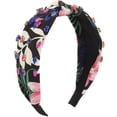 thumbnail image 1 of Diademas para mujer,Diademas para mujer,Diademas para mujer Diademas,Diadema ancha anudada,Diadema superior adornada con joyas,Diadema elegante para el cabello para mujer, 1 of 5