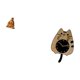 thumbnail image 5 of Estatua del Corazón de Jesús Figura Católica Figura de Jesús Reloj de Pared Reloj de Pared Decorativo Gato Resina Artística Madera Acrílico de, 5 of 8