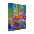thumbnail image 3 of Canvas Wall Art - Dorothy Fagan 'Somethingsblooming' Wall Art for Living Room, Bedroom, or Office D?cor by Trademark Fine Art - 14 x 19 Inches, 3 of 4