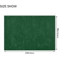 thumbnail image 4 of Coolnut Dark Green High Absorbent U-Shaped Contour Toilet Rugs Machine Washable,24"x20", 4 of 7