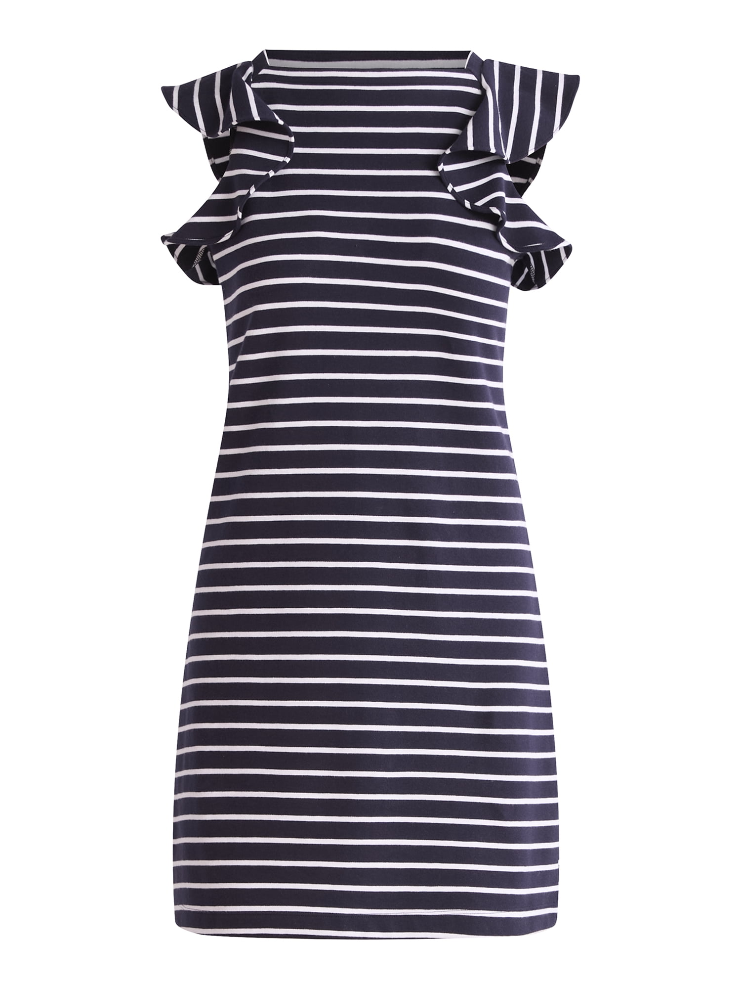 Free Assembly Women's Ruffle Sleeve Tank Dress, Sizes XS-4X
