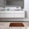 thumbnail image 7 of AuroraX Coffee Bath Rug Mat Set Of 4 Memory Absorbent Non-Slip Backing Quick Dry 2 Pack Bathroom and Toilet Rug with Seat Cushion 19x31 Inch Machine Washable Soft Bohemian Embossed, 7 of 7