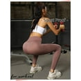 thumbnail image 4 of COMFREE Seamless Leggings Workout Gym Tights for Women High Waist Squat Proof Compression Tummy Control Yoga Pants, 4 of 6