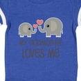 thumbnail image 3 of Inktastic My Godmother Loves Me Gift Baby Boy or Baby Girl Bodysuit, 3 of 4