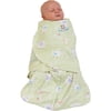 Halo - SleepSack 2-in-1 Fleece Swaddle, Lime Animal Friends, Newborn