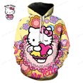 thumbnail image 1 of Sudadera con capucha de Hello Kitty con estampado 3D para hombre y mujer, sudaderas de moda, ropa de calle, 1 of 1