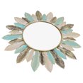 thumbnail image 1 of Metal Wall Decor, Unique Design Feather Wall Art Sculpture  For Living Room For Restaurant For Hotel, 1 of 8