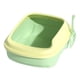 thumbnail image 2 of Caja de arena para gatos, caja de arena semicerrada, bandeja de arena para salpicaduras de inodoro, bandeja de arena para mascotas para gatitos, 432 cm x 348 cm x 189 cm Yinane Bandeja de arena para gatos, 2 of 8