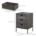 thumbnail image 3 of Outsunny Poolside Rattan Wicker Patio Organizer Storage Cabinet, 3 of 10