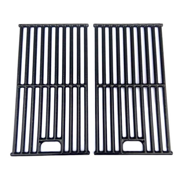 Replacement Glossy Cast Iron Cooking Grates for 9993-A60, Gas Models, Set of 2
