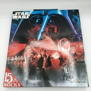 Men's/Unisex Star Wars 15 Days of Socks Advent Calendar Christmas Size 6-12 NEW