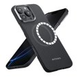 thumbnail image 1 of Funda para teléfono Pitaka iPhone 16 Pro compatible con MagSafe, negro/gris, 1 of 9