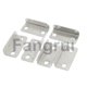 thumbnail image 3 of 10 Pcs Home Office Tone Metal Right Angle Drawer Lock Strike Plate Fruugo Silver, 3 of 5