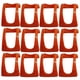 thumbnail image 5 of Paquete de 12 Bandejas para Tacos, Bandejas de Plástico para Burritos, Bandejas para Servir, Suministros para Fiestas, para Tacos, Burritos, Hot Dogs, Color Rojo, 5 of 5