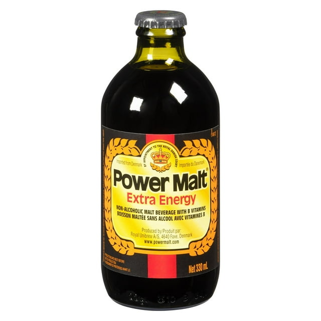 Power Malt Extra Energy, 333ml Bottle
