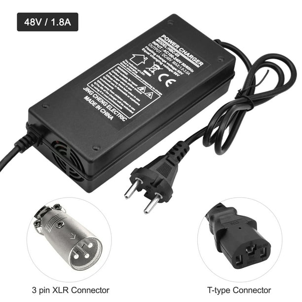 Cargador Para Bicicleta Eléctrica De 36V - 2A, Conector SVD De 5 Pines, Ideal Para Pedelecs