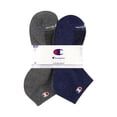 thumbnail image 2 of Champion Men’s Low Cut Socks 8 Pack – Half Terry Cushion, Moisture-Wicking, Arch Support, Stretch Comfort, Sizes 6–12.5, 2 of 7
