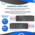 thumbnail image 6 of ACiQ 2.5 Ton 13.4 SEER2 96% 80000 BTU Propane Gas Furnace & Air Conditioner System - R32, Single Stage, Horizontal | Central Split, Evaporator Cased Coil, AC/Heating Unit, 6 of 9