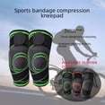 thumbnail image 3 of Rodillera deportiva para baloncesto, running, transpirable, de nailon, con correa para montar, cálida y presurizada para las cuatro estaciones, 3 of 4
