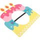 thumbnail image 2 of Sombrero de papel para fiesta, tocado para fiesta de cumpleaños, tocado de carnaval, accesorio para foto, sombrero de vestir, 2 of 6