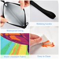 thumbnail image 4 of Haosy 3 Pack Reusable Ziploc Bags BPA Free Healthy Food Storage Bag Leakproof Sandwich Snack Freezer Bags Colorful Turtle, 4 of 7