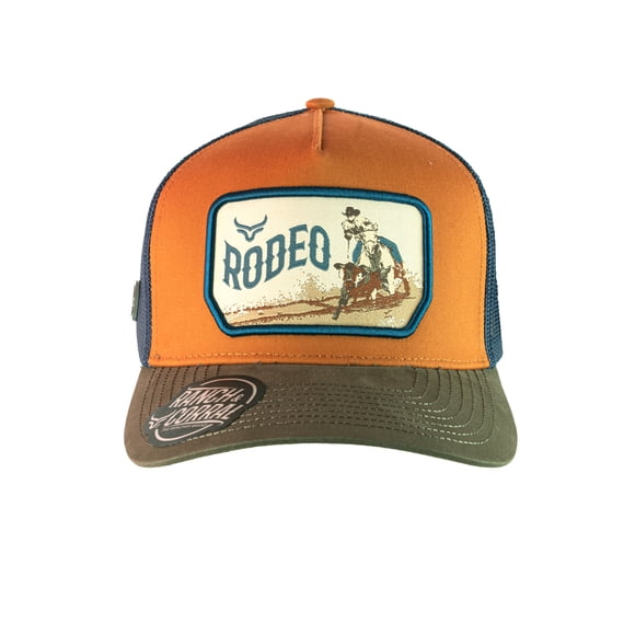 Gorra Ranch & Corral Rodeo 24 Naranja Unitalla