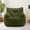 Dark Green, variant on YSICK Small Bean Bag Chair for Adults and Kids,Memory Foam Bean Bag Sofa with Armrests & Pockets，Beanbag Lounge Lazy Floor Sofa for Living Room, Bedroom,Dark Blue