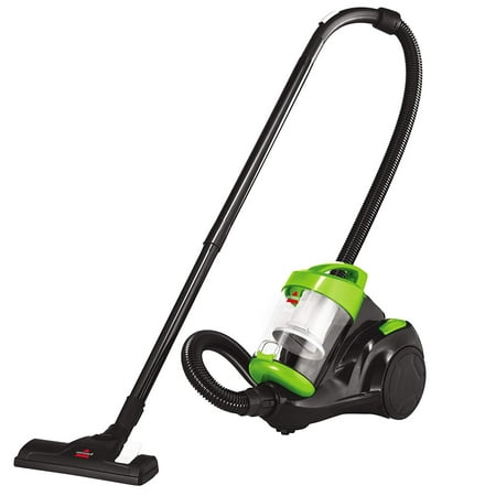 Bissell Canister Bagless Vacuum Cleaner, with Cyclonic Cleaning System with Multi-Surface Cleaning Nozzle, Extra Long Power Cord and Automatic Cord