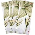 thumbnail image 2 of Kitchen Towels Fresh Lily Flowers Pattern Cleaning Towel Absorbent Hand Towels Tea Towels for Home Restaurant Dish Clean 28" x 18", 6PCS, 2 of 7