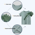 thumbnail image 3 of CHOYURME CHONYURM Toddler Boys Summer Cotton Short-Sleeve Graphic T-shirt,Pack of 3, 3 of 7
