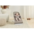 thumbnail image 3 of BabyBjorn Bouncer Bliss, Woven, Petal Quilt, Sand Gray, 3 of 8