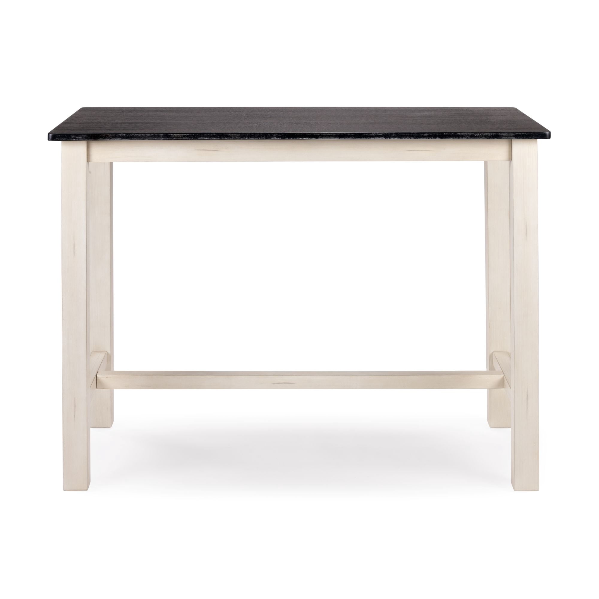 Sonoma Pub Table - Antique White/European Black
