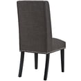 thumbnail image 4 of Baron Fabric Dining Chair Brown, 4 of 5