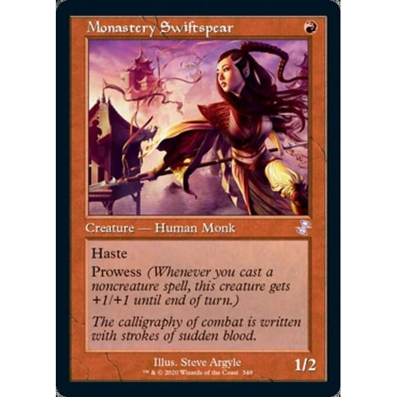 MtG Time Spiral Remastered Monastery Swiftspear (Timeshifted) #349