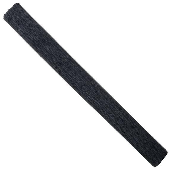 LEORX Craft Crepe Paper 1 Roll Black for Flower Making and Decorative Artwork  Christmas Wedding Birthday