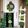 thumbnail image 4 of Letrero de jardín del Día de San Patricio de 30 x 45 cm, letrero para exteriores, decoraciones personalizadas para el Día de San Patricio, decoración de jardín de doble cara, regalo, banderas de lino, 4 of 6