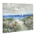 thumbnail image 3 of Stupell Industries Coastal Gorgeous Traditional Beach Scene Canvas Art, 20 x 16, by Nan, 3 of 8