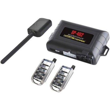 Crimestopper Cspsp402 Crimestopper 1-Way Combo Alarm, Keyless Entry & Remote Start System