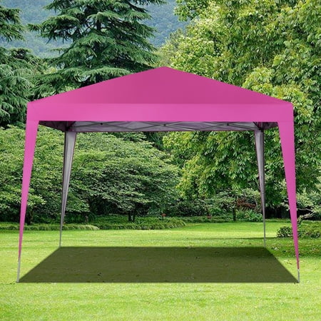 10 x 10 ft Pop-Up Canopy Tent Gazebo for Beach Tailgating Party