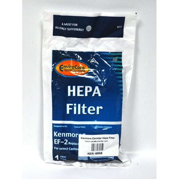 Kenmore Progresive Canister Vacuum Cleaner Hepa Filter, 4 1/4 x 2 3/4 x